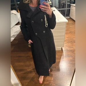 Mackage Black Textured Coat